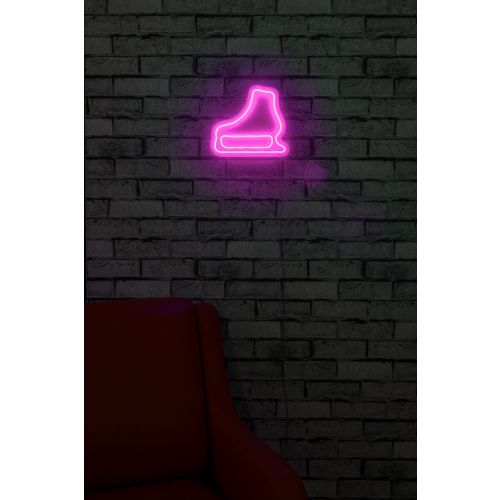 Wallity Ukrasna plastična LED rasvjeta, Ice-Skate - Pink slika 12