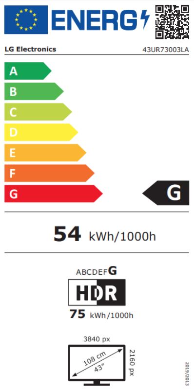 Energetski certifikat G