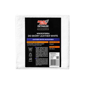 Krpa Microfiber Detailer Kožna Bijela 310G/M2 40X40Cm Amtra