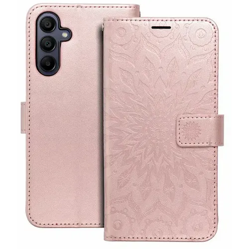 MEZZO Book case preklopna torbica za Samsung Galaxy A15 4G / A15 5G mandala gold pink slika 1