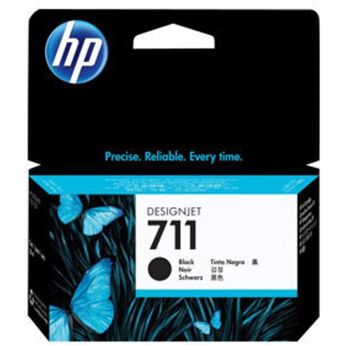 HP 711 ink black 38 ml DJ T120 520 CZ129A slika 1