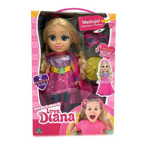 Lutka LOVE DIANA Superheroj i princeza slika 1