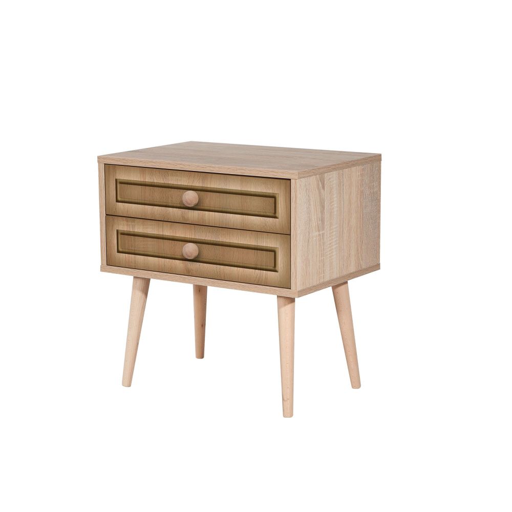 Noćni ormarić Two - 420 Sonoma Oak slika 3