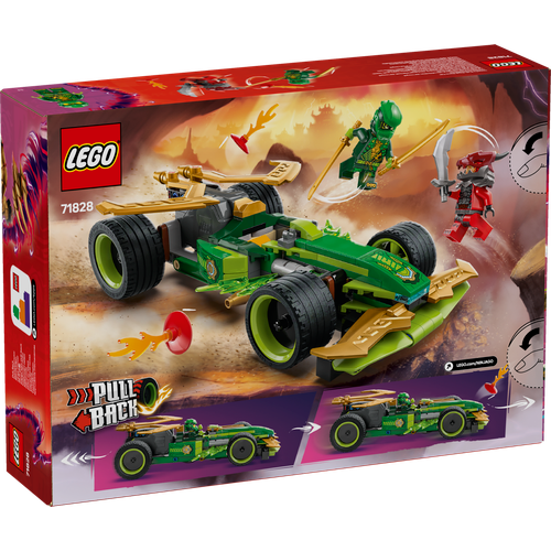 LEGO® NINJAGO® 71828 Lloydov trkaći auto na povlačenje slika 9