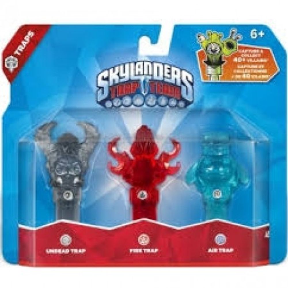 Skylanders Trap Team - Triple Trap Pack (Air Jughead + Undead Skulll + Fire Torch) slika 1