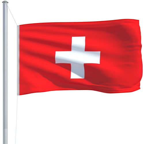 Švicarska zastava 90 x 150 cm slika 20