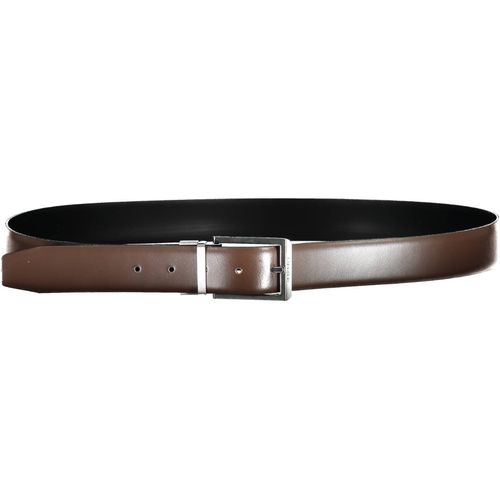 CALVIN KLEIN BROWN MEN'S LEATHER BELT slika 2