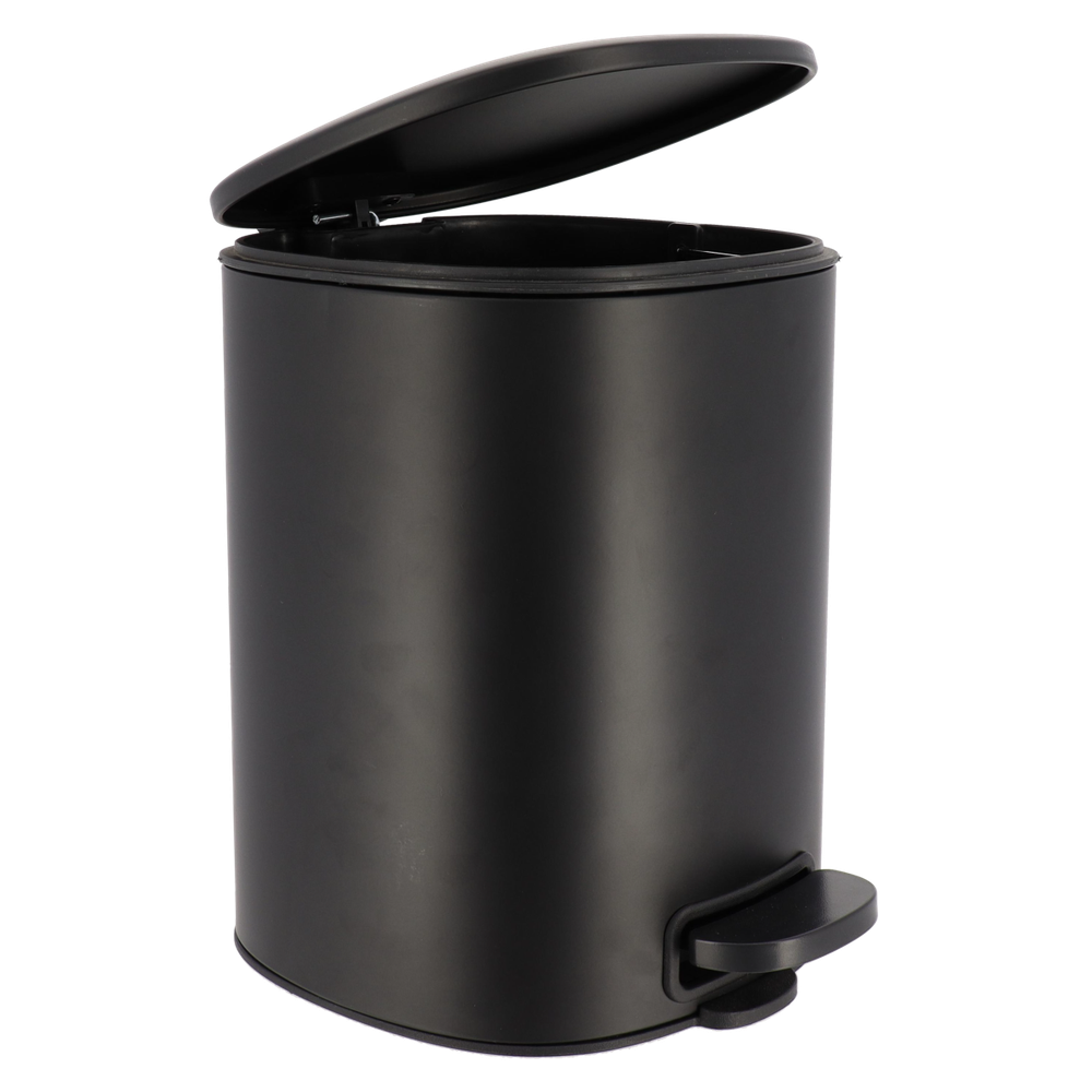 Tendance kanta za smeće na pedalu kvadratna 5l soft close metal, crna slika 3