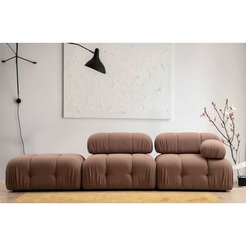 Atelier Del Sofa Sofa, Smeđa, Bubble L1 - Brown Bouclette slika 4