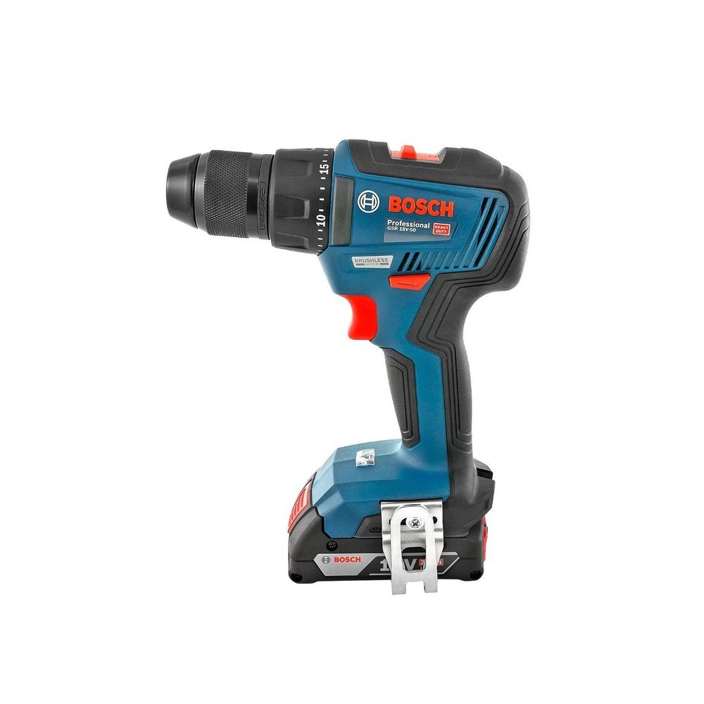 BOSCH Akumulatorski odvijač GSR 18V-50 Li Professional slika 2