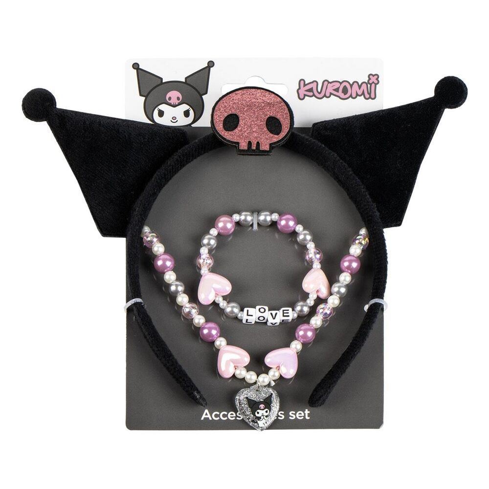 Set Bižuterije Kuromi Hello Kitty slika 2