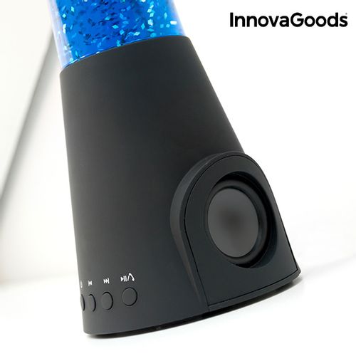 InnovaGoods Lava svjetiljka s bluetooth zvučnikom i mikrofonom 12x40cm slika 6