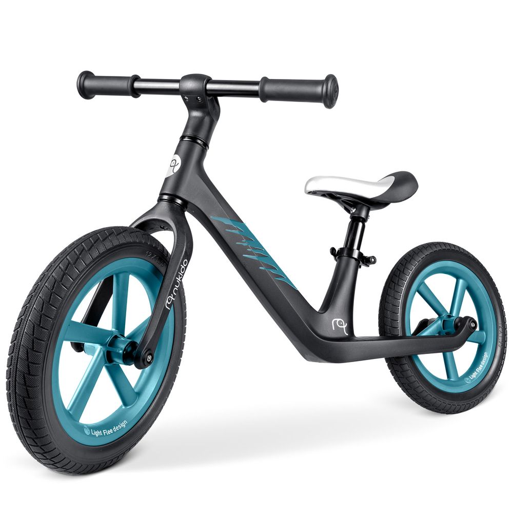 Nukido Light Flee bicikl bez pedala, crni slika 8