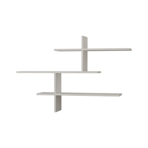 Leo - White White Wall Shelf slika 3