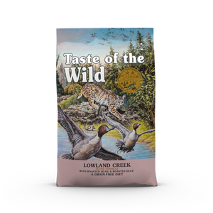 TASTE OF THE WILD Lowland Creek, s prepelicom i patkom, 2 kg