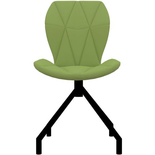 Blagovaonske stolice od umjetne kože 4 kom zelene slika 23