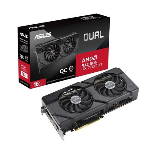 Asus VGA DUAL-RX7800XT-O16G slika 1