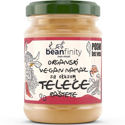 Beanfinity Vegan Namaz Okus Teleće Paštete Eko 145G slika 1