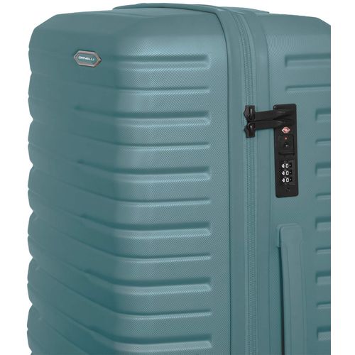 Ornelli srednji kofer Perle, metalic plava  slika 3