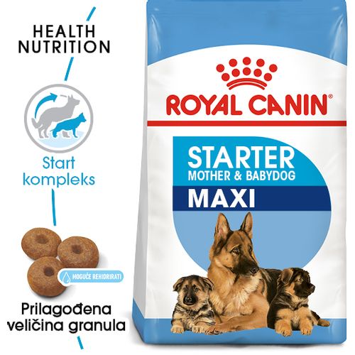 ROYAL CANIN SHN Maxi Starter, potpuna hrana za pse, specijalno za kuje  velikih pasmina (26-44 kg) i njihove štence, 15 kg slika 5