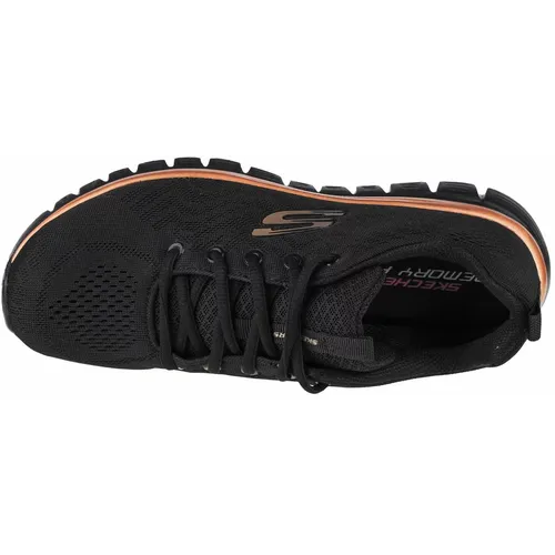 Skechers graceful-get connected ženske tenisice 12615-bkrg slika 7