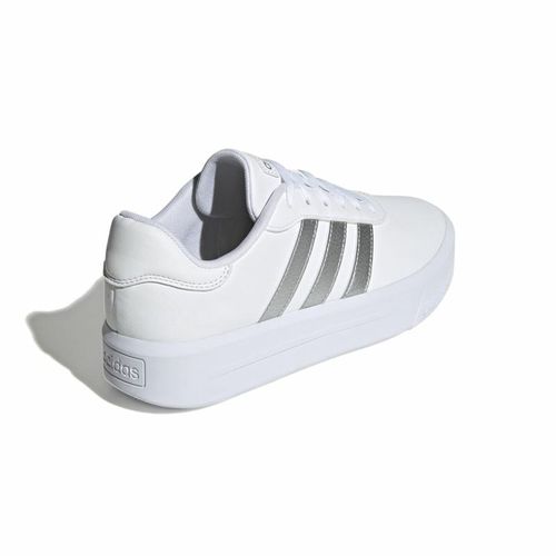 Casual tenisice za žene Adidas Court Platform - Bijela slika 6