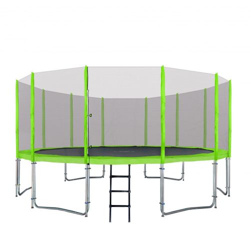 Trampolin 16FT 487cm - zeleni slika 1