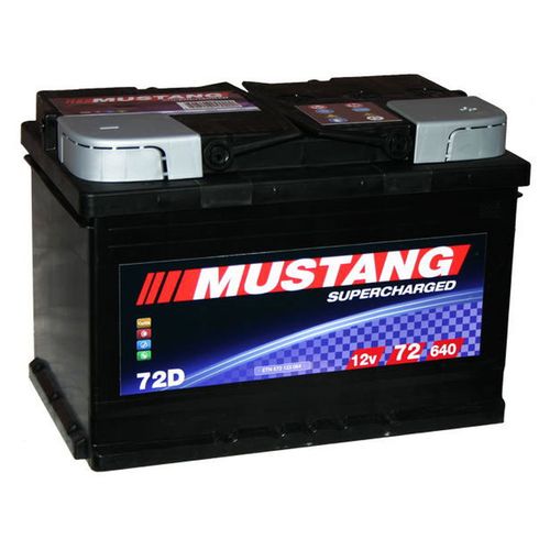 Akumulator MUSTANG Supercharged 12 V 72 Ah +D slika 1