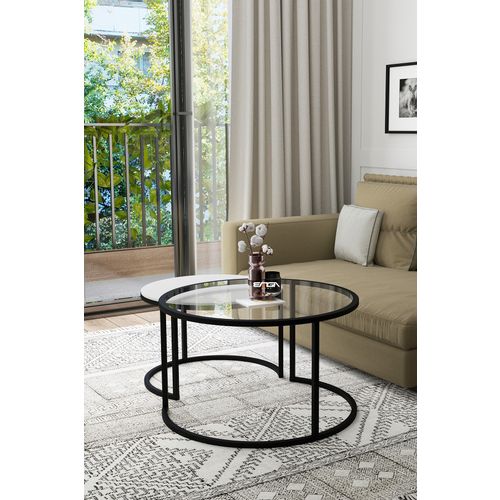 Bora - Transparent, White Transparent
White Coffee Table slika 3