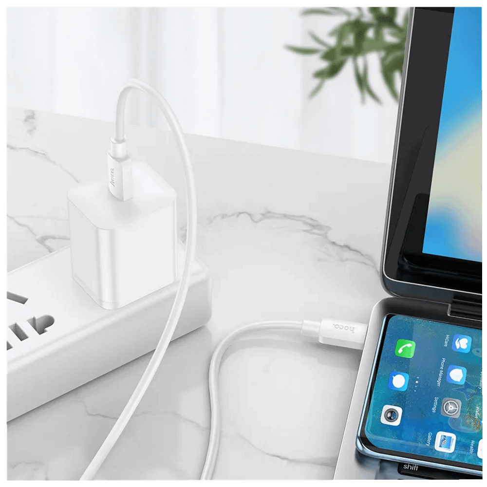 hoco. USB kabl za smartphone, type C, 60W, bijela - X96 Hyper, 60W, White slika 4