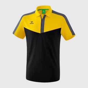 Majica Erima Squad Polo Yellow/Black/Slate Grey
