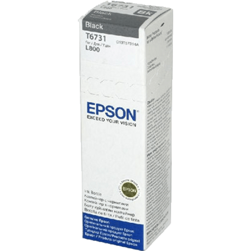 Epson C13T67314A T6731 EcoTank Black ink bottle slika 1