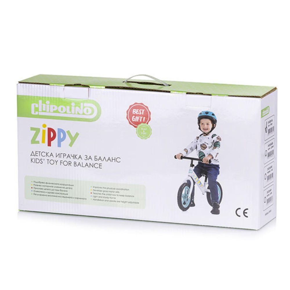 Chipolino Balans bicikl Zippy Green Dikzi0242Gr slika 4