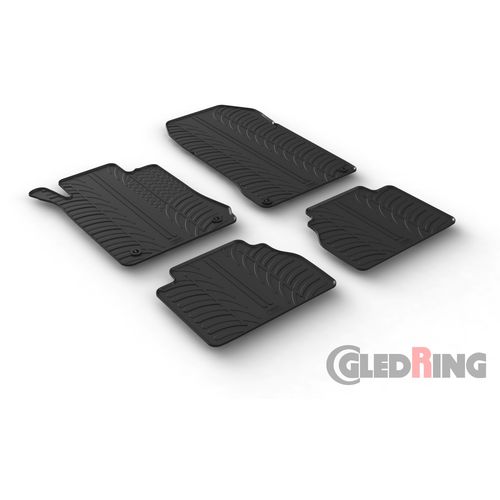 Gledring gumeni tepisi za Mercedes-Benz E-Class W210 1995-2003 (Sedan & Tourer) slika 1