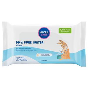 NIVEA Baby 99% pure water maramice 57 kom