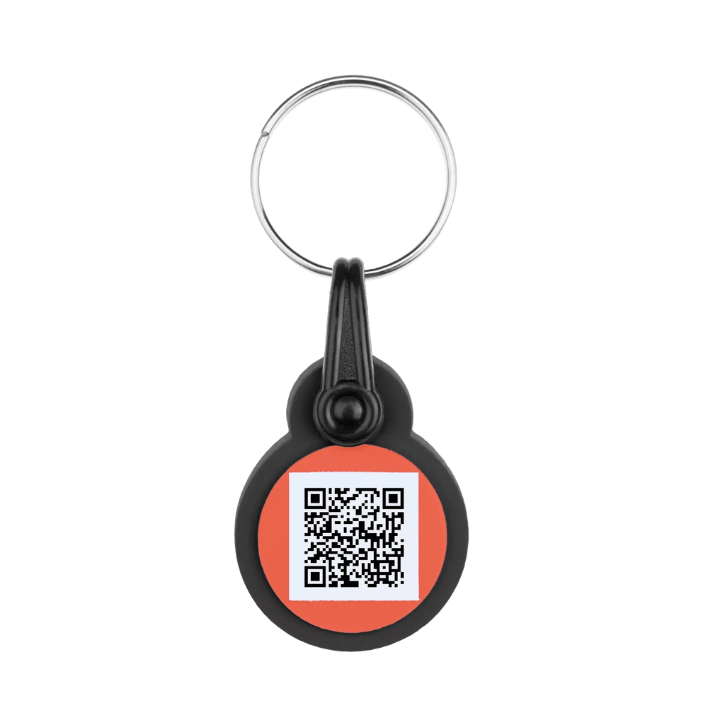 Pet ID privjesak za ogrlicu psa krug slika 1