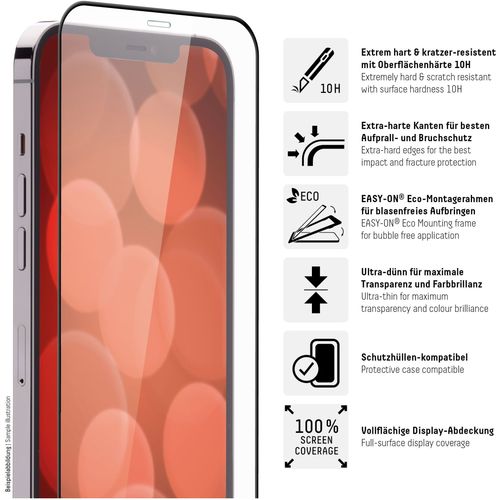 DISPLEX zaštitno staklo Real Glass FC Apple iPhone 14 Pro (01703) slika 4