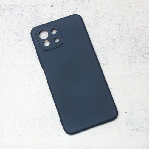 Torbica Nano Silikon za Xiaomi Mi 11 Lite tamno plava slika 1