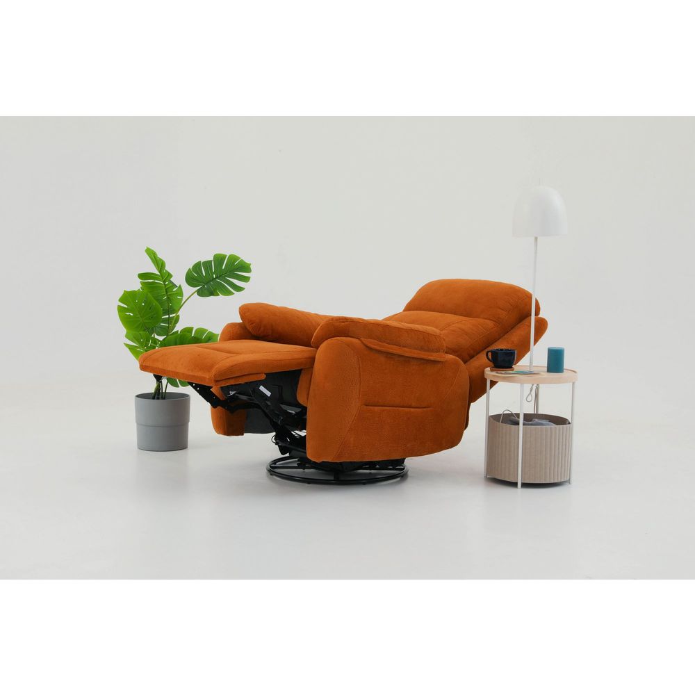 Električni Relax Fotelja Comfort - boja: crvena pločica slika 4