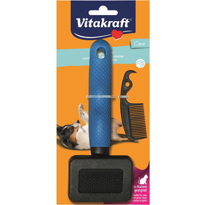 Vitakraft četka sa mekim žicama za pse sa češljem 1kom