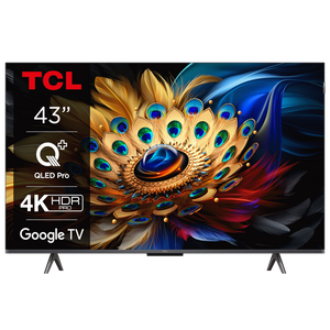 TCL 43C655 Televizor 43" QLED, 4K HDR PRO, Smart, Google TV