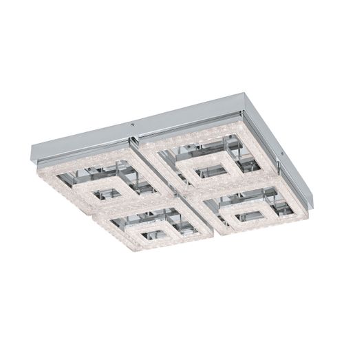 Eglo Fradelo zidna/stropna/1, led, 48w, krom/kristal  slika 1