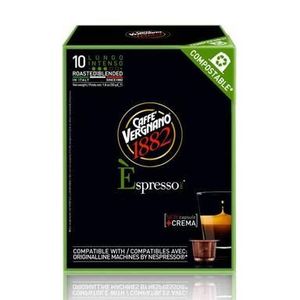 Vergnano Intense Long Espresso Coffee 50g, 10 kapsula