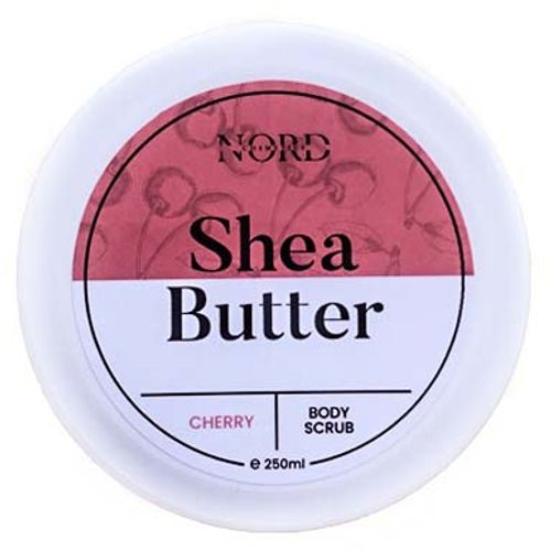 NORD Shea butter scrub za telo - cherry 250ml slika 1