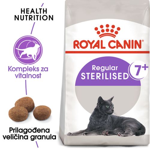 ROYAL CANIN FHN Sterilised 7+, potpuna i uravnotežena hrana za kastrirane/sterilizirane mačke (7-12 godina), 400 g slika 4