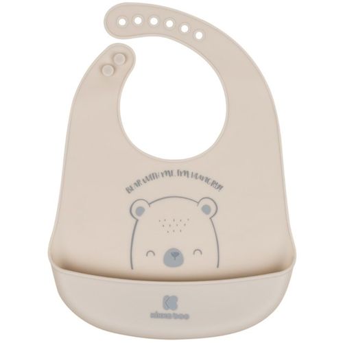 Kikka Boo Silikonski siperak Bear With Me, Grey slika 1