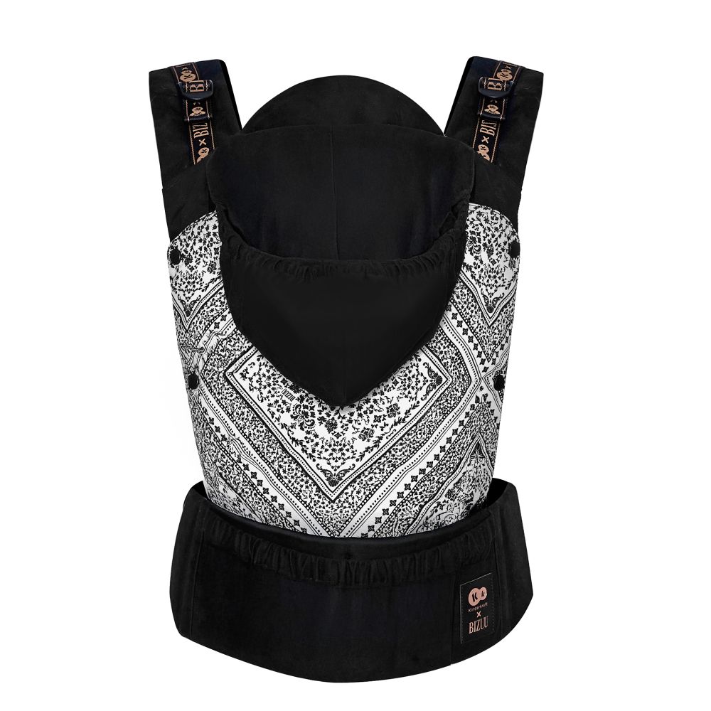 Kinderkraft Ergonomska nosiljka za bebu Huggy Bizuu, Lunar Black slika 2