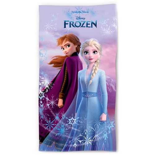 Disney Frozen Elsa & Anna cotton beach towel slika 1