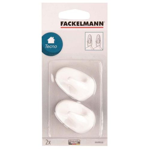 Fackelmann kukice 2/1 5cm univerzalne bijele slika 2