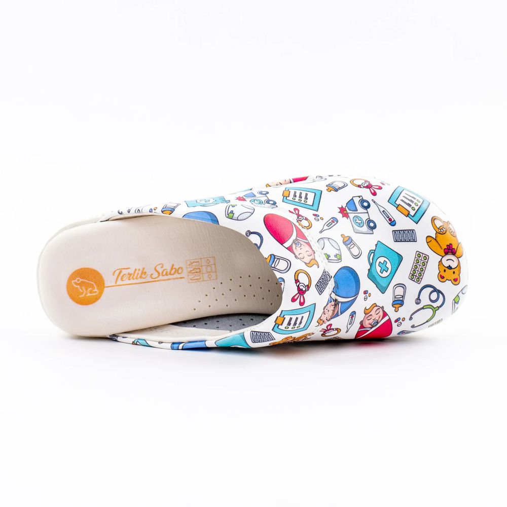 Terlik Sabo Air Max klompe, Medical Bijele 2 slika 3